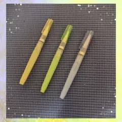 水ペン　呉竹　細め　太め　3本セット
