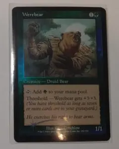 MTG【Foil】ODY 熊人間/Werebear 英語