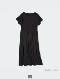 【UNIQLO】半袖ロングワンピース
