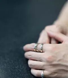 High-End SILVER NEO ANNULUS RING　１９号 OX JEWELRY High-End SILVER NEO ANNULUS RING | M