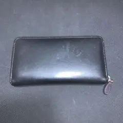 エッティンガー 長財布 パープル ファスナー付き