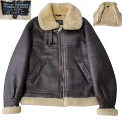 美品 RAF IRVIN タイプ ムートンボア フライトジャケット ボマー 美品 RAF IRVIN タイプ ムートンボア フライトジャケット ボマー