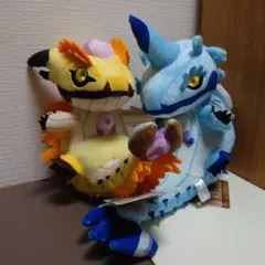 モンスターハンター ぬいぐるみ イブシマキヒコ ナルハタタヒメ ２点セット モンスターハンター ぬいぐるみ イブシマキヒコ ナルハタタヒメ
