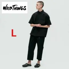 ワイルドシングス グレイン リップ ジップ S/S シャツ