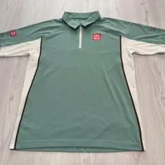 UNIQLO ユニクロ テニス ポロシャツ グリーン ジョコビッチ
