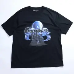 UNIQLO ユニクロ　キャスパー　XL 黒　ブラック　半袖　Tシャツ　U