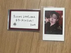 LUNE メッセージカード＆チェキ　&TEAM FUMA