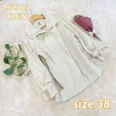 【MICHEL KLEIN】ミッシェルクラン (38)ジャケット 美シルエット