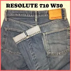 RESOLUTE リゾルト 710 W30 L34 赤耳 セルビッジ