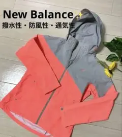 ✨New Balance✨フード付き撥水性ウィンドブレーカージャケット M