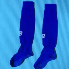 ニューバランス　サッカーソックス　ブルー