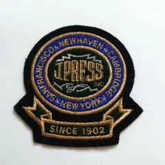 J.PRESS ジェイプレス　エンブレム刺繍ワッペン