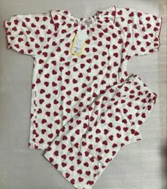 (新品)ハート柄女の子パジャマ160cm