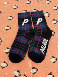 PALACE チェック柄ソックス