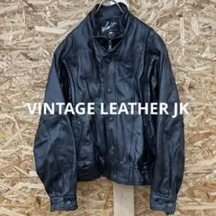 90s 00s Y2K 古着 レザージャケット ブルゾン フライト ヴィンテージ