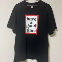 have a good time FRAME S/S TEE BLACK