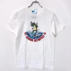 訳あり新品 アリーナ 1987 ジュニアオリンピック カエルイラスト Tシャツ