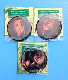 鬼滅の刃 ものがたる眼差しコレクション A 竈門炭治郎 缶バッジ 3点セット