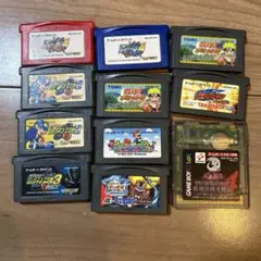 ゲームボーイアドバンスソフト 11本セット