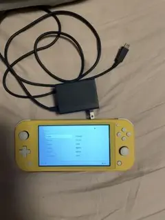Nintendo Switch Lite イエロー 充電器付き箱付き！！