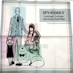 スパイファミリー 展 ＳＰＹＦＡＭＩＬＹ おでけけハンカチ