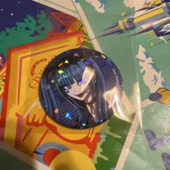 HUNDRED LINE 　ハンドラ　飴宮怠美　缶バッジ タワレコ