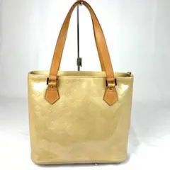 極美品 LOUIS VUITTON モノグラム ヴェルニ ヒューストン