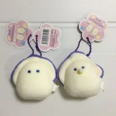 つぶらな瞳のなまがき むらさきからー むぎゅぬい マスコット ぬいぐるみ　2種