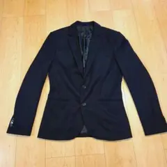 ZARA MAN BASIC ネイビー テーラードジャケット