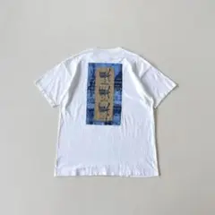 90s USA製　NEWPORT BLUE プリントTシャツ　シングルステッチ