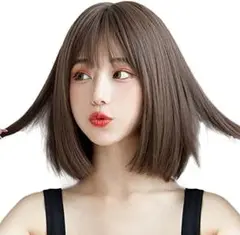 LNY ウィッグ ショート ボブ ミディアム セミロング フルウィッグ カツラ