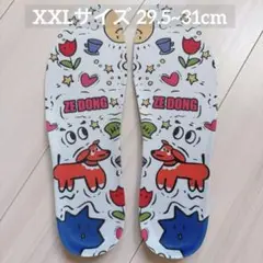 インソール 男女兼用 可愛い プリント柄 減圧クッション 目立つ 中敷