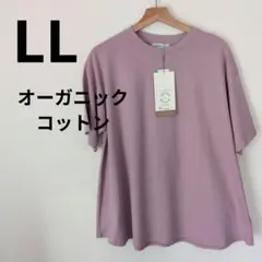しまむら　シーズンリーズン　オーガニックコットン100% TシャツLL　タグ付き
