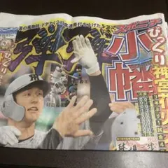 スポニチ　阪神小幡　2025年8月3日