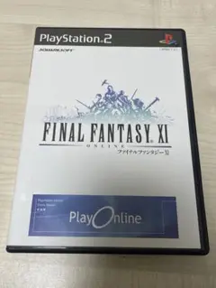PS2 プレイステーション2 ファイナルファンタジーXI Play Online