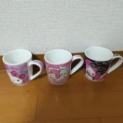 サンリオ マグカップ3個セット マハローキティ