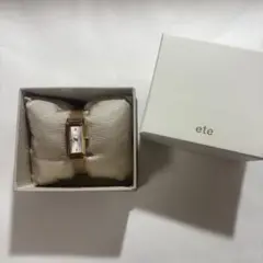 ete ピンクゴールド　時計