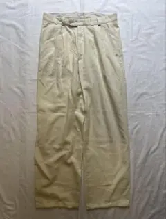 ビンテージ リネンタックパンツ ユーロ古着 リネンパンツ opti