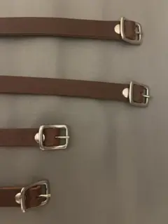 マウンテンリサーチ　レザーベルト 4本セット