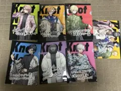KNR KNOT NOT RANK ローソンコラボクリアファイル 7枚セット