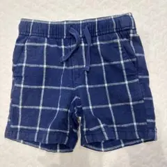 GAP 2歳用 ネイビー チェック ボトムス