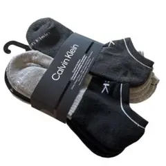 Calvin Klein クルーソックス 6足セット 25-30㎝