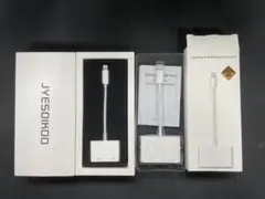 iPhone SDカードリーダー 3in1 HDMI変換セットlightning