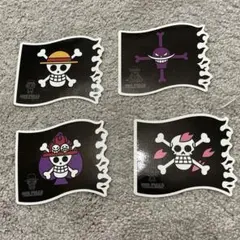 ワンピースステッカー 4枚セット