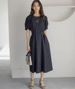 組曲　リネンレーヨンワンピース　9号