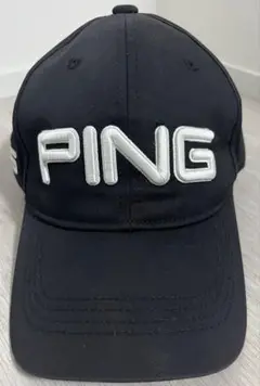 PING キャップ 黒 PLAY YOUR BEST