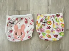【新品未使用】Qianqunui メッシュの布おむつカバー 2枚セット①