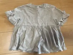 アプレレクールリボンフリルTシャツ100cm