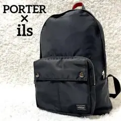 PORTER バック　リュック　 L-fine 黒　ils コラボ PORTER Lfine デイパック | 裏地が赤！ポーターエルファインの通販