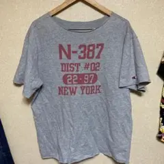 チャンピオン 染み込みプリント Tシャツ 半袖